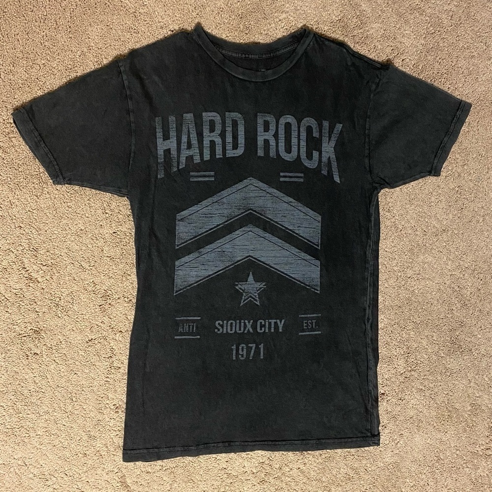 Hard Rock Sioux City Faded Style Shirt